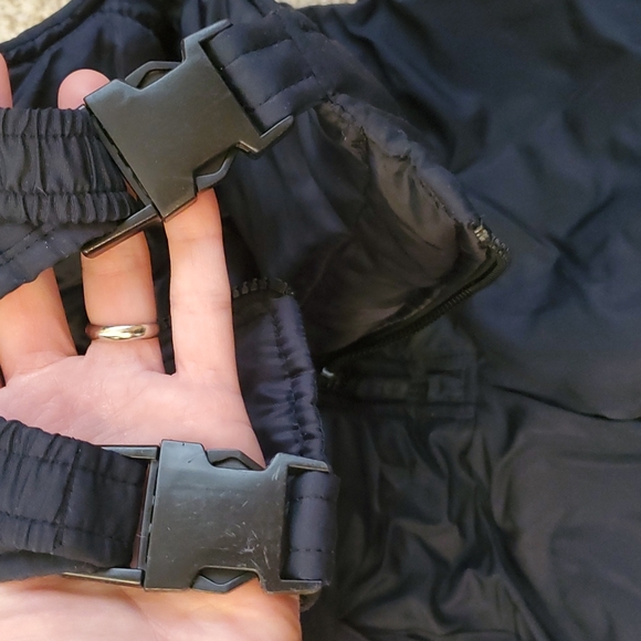 EUC black snow bibs - Picture 3 of 4